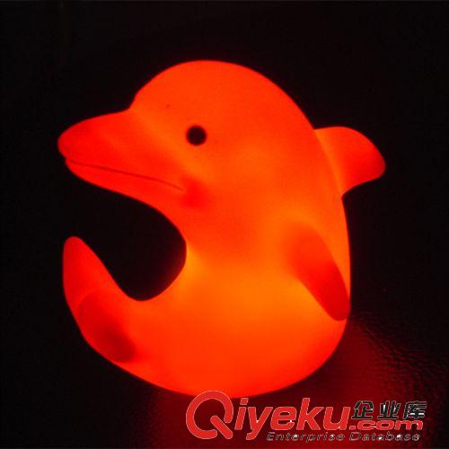七彩海豚小夜燈/海豚七彩燈/變色小夜燈/創意七彩小夜燈批發原始圖片2