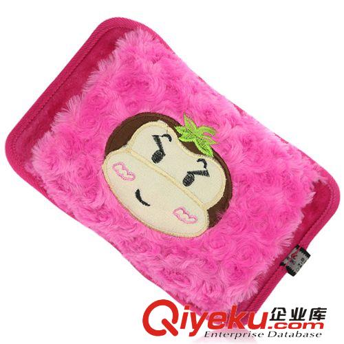 混款卡通動(dòng)物防爆細(xì)絨充電雙插手熱水袋