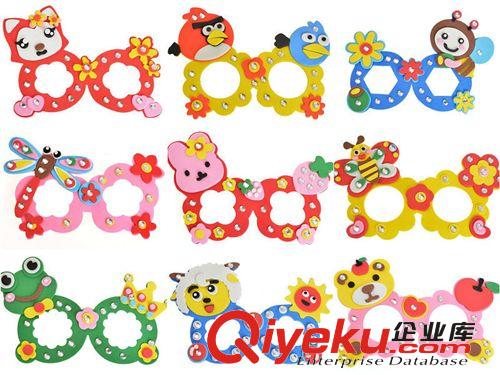 兒童手工3d貼畫 eva手工制作粘貼畫 B系列貼畫 幼兒園禮物批發