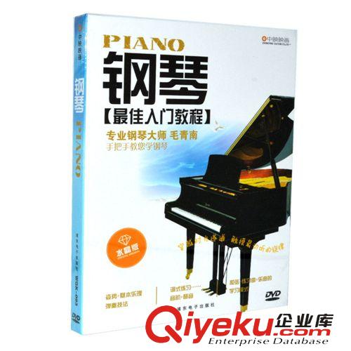 正版鋼琴教材 dvd光盤 毛青南 鋼琴演奏練習 鋼琴 {zj0}入門教程