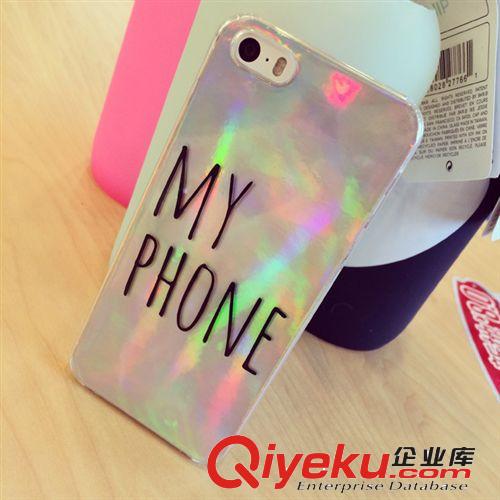 韓國 My phone鐳射變色系列 iphone5/5s手機殼 透明殼原始圖片2