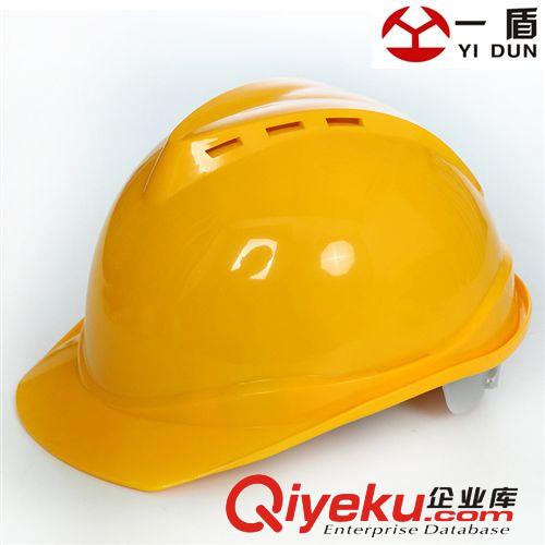 一盾 豪華V型透氣ABS安全帽 防護(hù)帽 防砸帽 工地安全帽 免費(fèi)印字原始圖片2