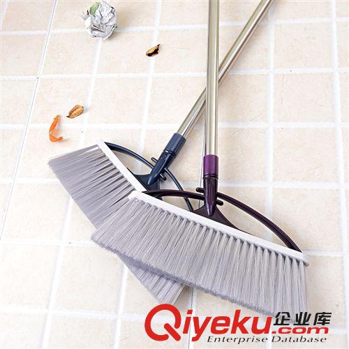 軟毛防風單只掃把室內清潔笤帚家用掃水掃頭發的塑料掃把WH-8281原始圖片3