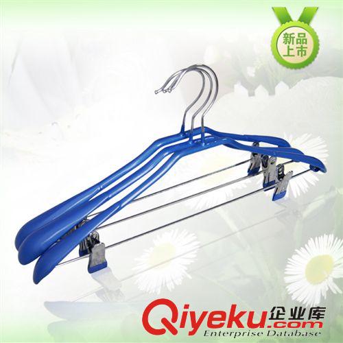 北杉家居（6只裝）防滑干濕兩用衣架晾衣架晾曬架褲掛浸膠SY-127