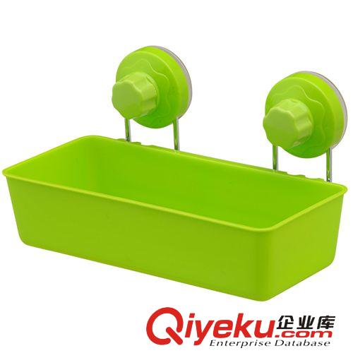 雙慶創(chuàng)意強(qiáng)力吸盤瀝水收納籃收納架整理籃整理架壁掛收納筐1012原始圖片2