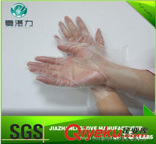 廠家供應CPE一次性薄膜手套 磨砂型手套 食品衛生作手套原始圖片3
