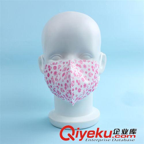 廠家直銷 兒童一次性無紡布立體口罩 防塵防流感 薄款防PM2.5口罩原始圖片3