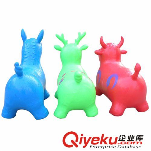 新品現(xiàn)貨{bfb}md膠馬加厚兒童跳跳馬充氣騎馬重1110克跳跳鹿原始圖片2