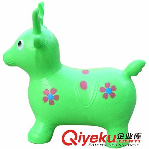 新品現(xiàn)貨{bfb}md膠馬加厚兒童跳跳馬充氣騎馬重1110克跳跳鹿原始圖片3