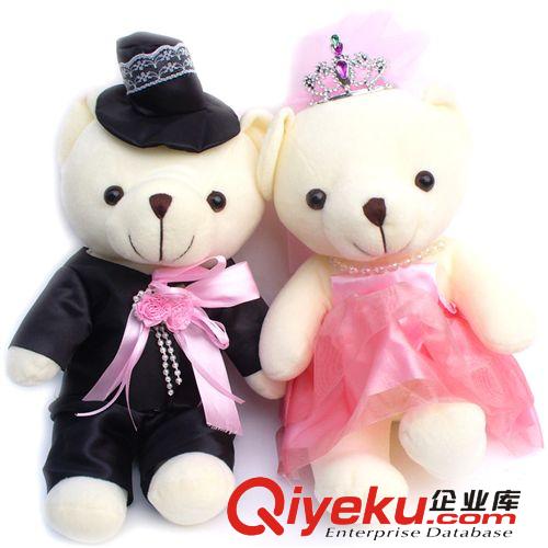 娃娃毛絨熊玩具娃娃泰迪婚紗熊情侶毛絨玩具原始圖片2