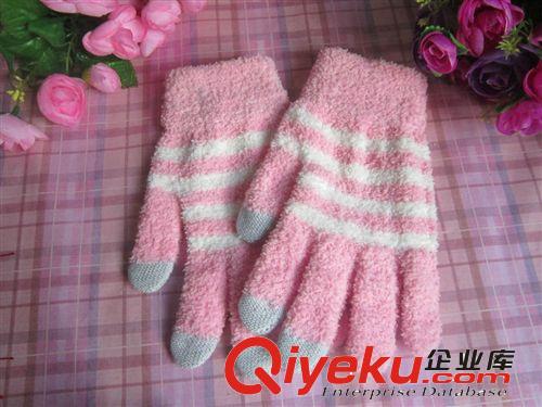 冬季時尚保暖手套、男女款控制屏幕觸摸屏手套、廠家直銷tj批發原始圖片3
