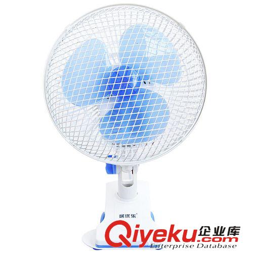 居優(yōu)樂電風(fēng)扇 電扇 天空藍(lán)臺扇 壁扇 夾扇搖頭 學(xué)生 廠家直銷1原始圖片2