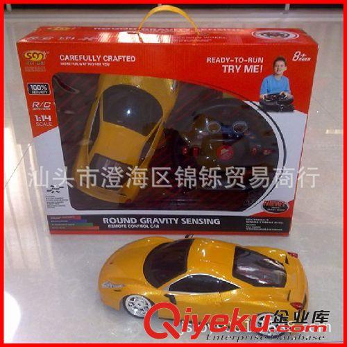 供應(yīng) 兒童新款卡通遙控車玩具 重力感應(yīng)塑料法拉利1：24 遙控車