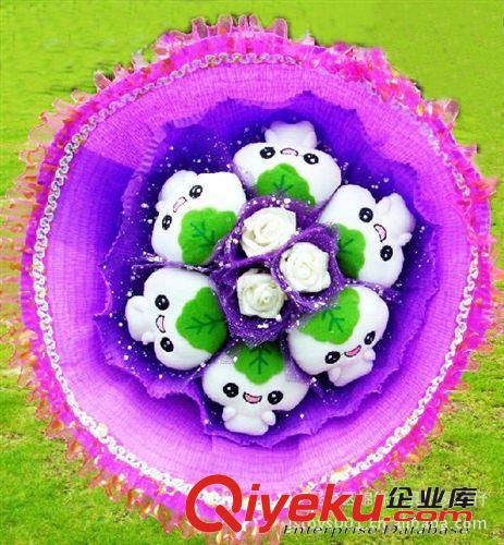 供應(yīng)毛絨玩具 毛絨小豬花束 卡通毛絨小豬浪漫花束 小豬 花束