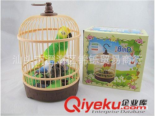 供應聲控鳥 會唱歌小鳥 聲控玩具 創(chuàng)意玩具 新奇玩具