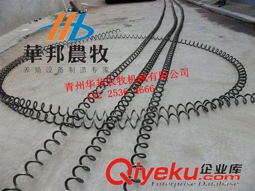 肉雞料線專用絞龍 高彈錳鋼絞龍 自動化送料絞龍 青州華邦
