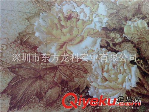 (羅) 背景墻噴繪機 玻璃印花 瓷磚雕刻 ——深圳龍科 廠家直銷原始圖片2
