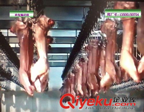 TZX肉(獺)兔屠宰生產(chǎn)線/肉獺兔宰殺流水線/肉（獺)兔屠宰機(jī)械設(shè)備原始圖片2