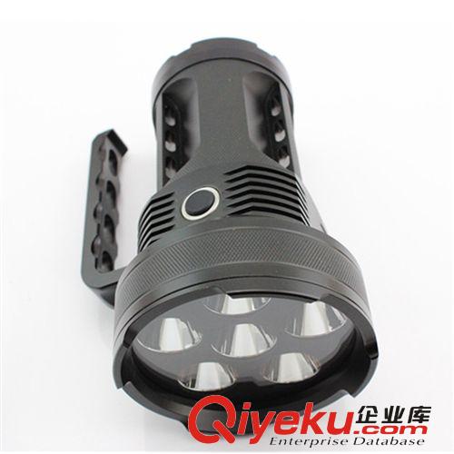 【探照燈】手提戶外探照燈 充電式強光廠家直銷led探照燈 U2手電原始圖片2