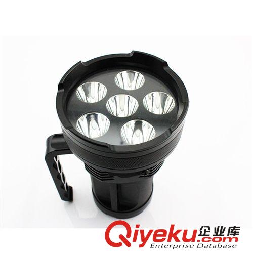 【探照燈】手提戶外探照燈 充電式強光廠家直銷led探照燈 U2手電原始圖片3