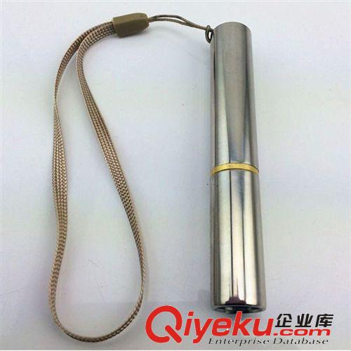 廠家進(jìn)口CREE XPE不銹鋼手電照玉強(qiáng)光手電白光黃光鑒定珠寶專用