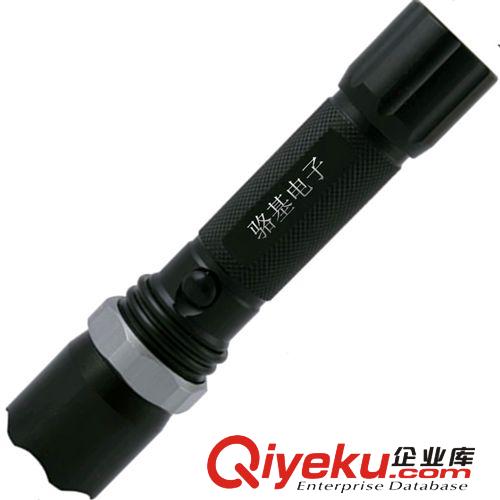 廠家直銷(xiāo)led 調(diào)焦禮品 Q5強(qiáng)光手電筒戶外騎行照明充電定制LOGO原始圖片3