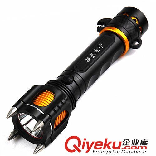 新款zp282戶外雙頭充電強光手電筒進口u2 ledT6 手電筒