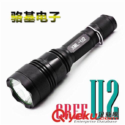 新款zp282戶(hù)外雙頭充電強(qiáng)光手電筒進(jìn)口u2 ledT6 手電筒