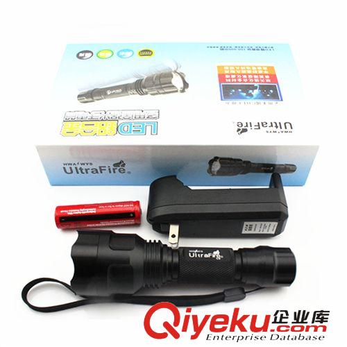 c8 Q5t6強(qiáng)光手電筒 充電防水手電 led強(qiáng)光充電手電筒藍(lán)光/白光原始圖片3