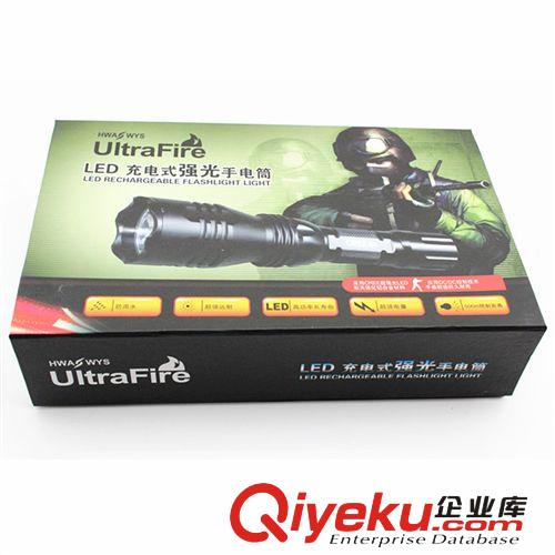 zp神火Y3強光手電 CREE Q5 遠射王 LED充電強光手電筒批發 聚光