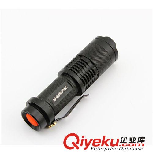 CREELED強(qiáng)光手電迷你變焦14500 AA手電筒充電手電Q5XPE強(qiáng)光手電筒