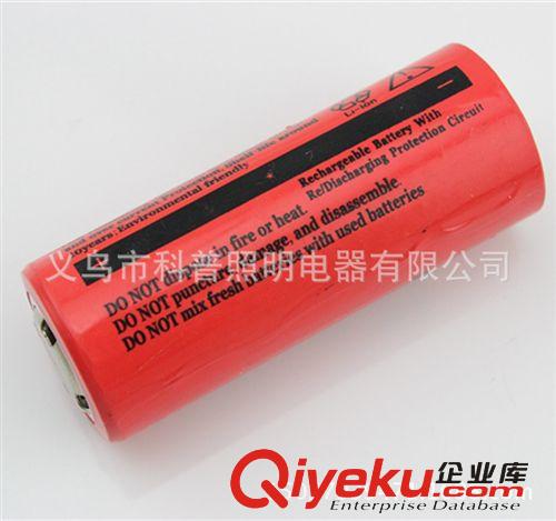 批發(fā)供應(yīng) 3.7v神火充電環(huán)保鋰電池 26650鋰電池 5000mAh原始圖片2