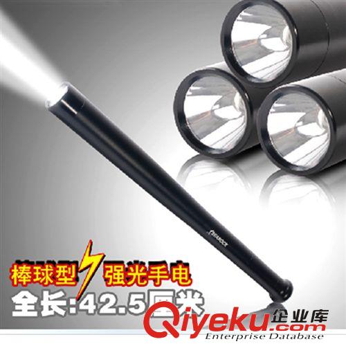 廠家直銷 LEDQ5棒球棒手電筒 戶外防身強(qiáng)光手電筒 手電筒原始圖片2
