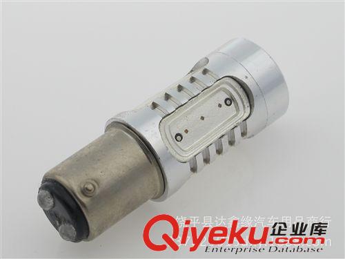 新款高亮帶透鏡LED倒車(chē)燈 1157 大功率7.5W 轉(zhuǎn)向燈 剎車(chē)燈（紅色原始圖片2