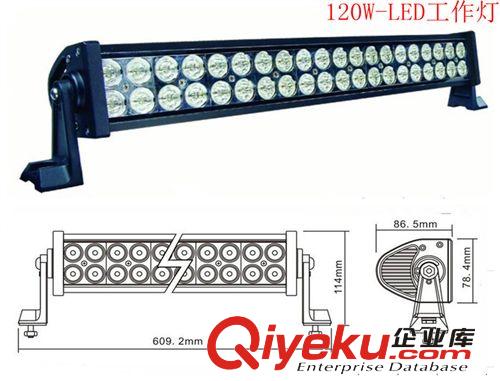 大功率72W長條燈 越野車燈 挖掘機(jī)長條燈 LED工作燈  廠家直銷