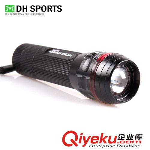 CREE Q5 強(qiáng)光超級手電筒/伸縮Q5變焦手電 自行車前燈原始圖片3