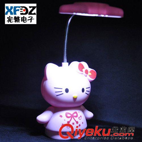 小額混批動物卡通青蛙小熊充電式12 LED臺燈 兒童禮品電子臺燈