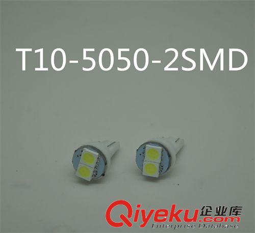 廠家供應(yīng)T10 W5W 194 5050 2SMD 示寬燈 儀表燈 行車燈 化妝燈