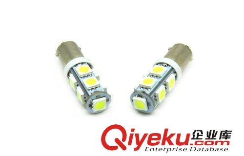 供應(yīng) 汽車單腳示寬燈 圓頭單腳 LED示寬燈 BA9S 9SMD 閱讀燈原始圖片3