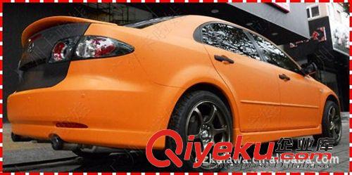 車身改色膜 汽車車身變色膜 啞光膜貼紙 亞光改色膜 24色 橙色原始圖片3