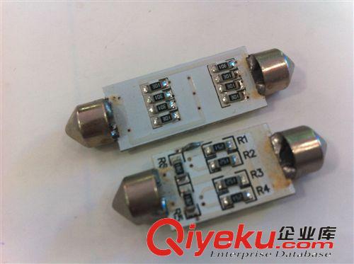 雙尖46MM-39MM-36MM-3528-16SMD LED閱讀燈/LED牌照燈 系列雙尖原始圖片2