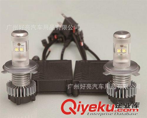 汽車前大燈 H4 前大燈  CREE 雙珠  LED前照燈