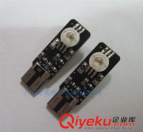 供應 BA9S圓頭單點觸T10-5050 5燈 LED示寬燈 高亮示寬燈