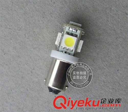 供應 BA9S圓頭單點觸T10-5050 5燈 LED示寬燈 高亮示寬燈原始圖片2