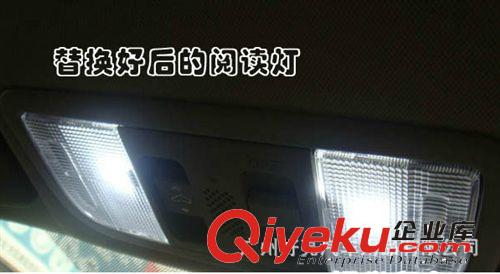 T10 雙尖9燈 led閱讀燈 室內(nèi)燈 車(chē)頂燈 汽車(chē)led裝飾燈原始圖片3