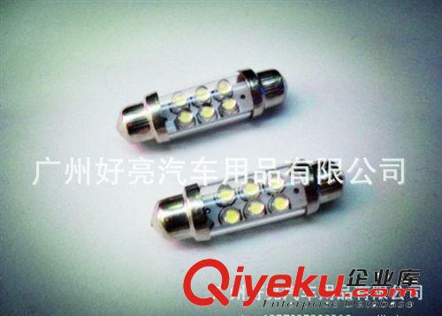 高亮雙尖帶套管 車led閱讀燈 6SMD 39MM車頂燈12V 車廂燈