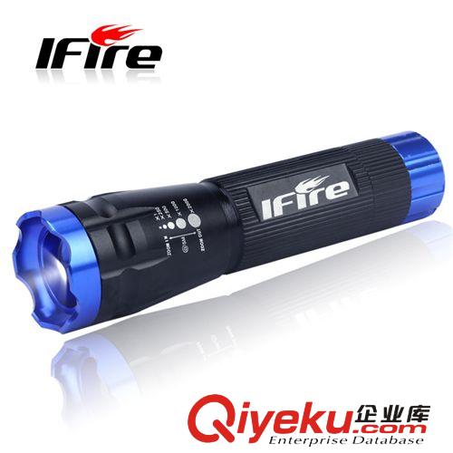 廠家直銷 IFire 805 zp CREE 強(qiáng)光手電筒 變焦 調(diào)光 聚焦手電原始圖片2