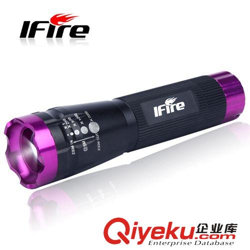 廠家直銷 IFire 805 zp CREE 強(qiáng)光手電筒 變焦 調(diào)光 聚焦手電原始圖片3