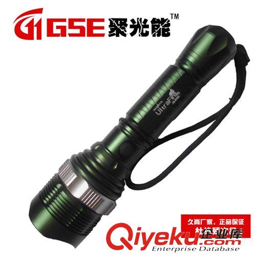 廠家直銷 LED強(qiáng)光手電 {zx1}鋁合金變焦調(diào)光 CREE Q5 強(qiáng)光手電筒