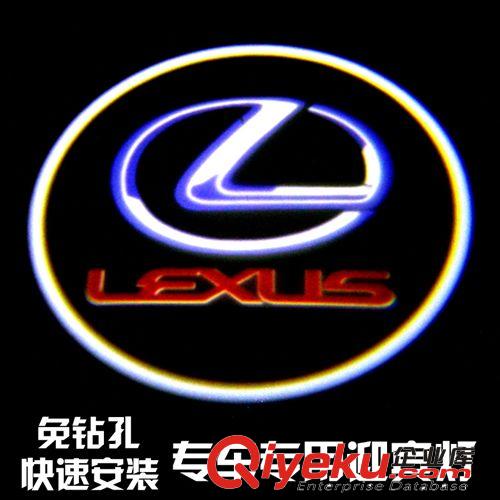 凱迪拉克專車專用迎賓燈 鐳射車門燈 led改裝 SRX ATS CTS